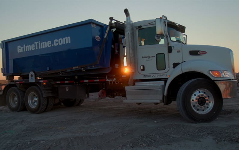 Dumpster Rental Coupland, TX - Rent a Roll-Off Dumpster - Grime Time ...