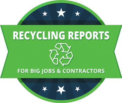 dumpster rental recycling reports