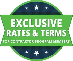 contractor program badge